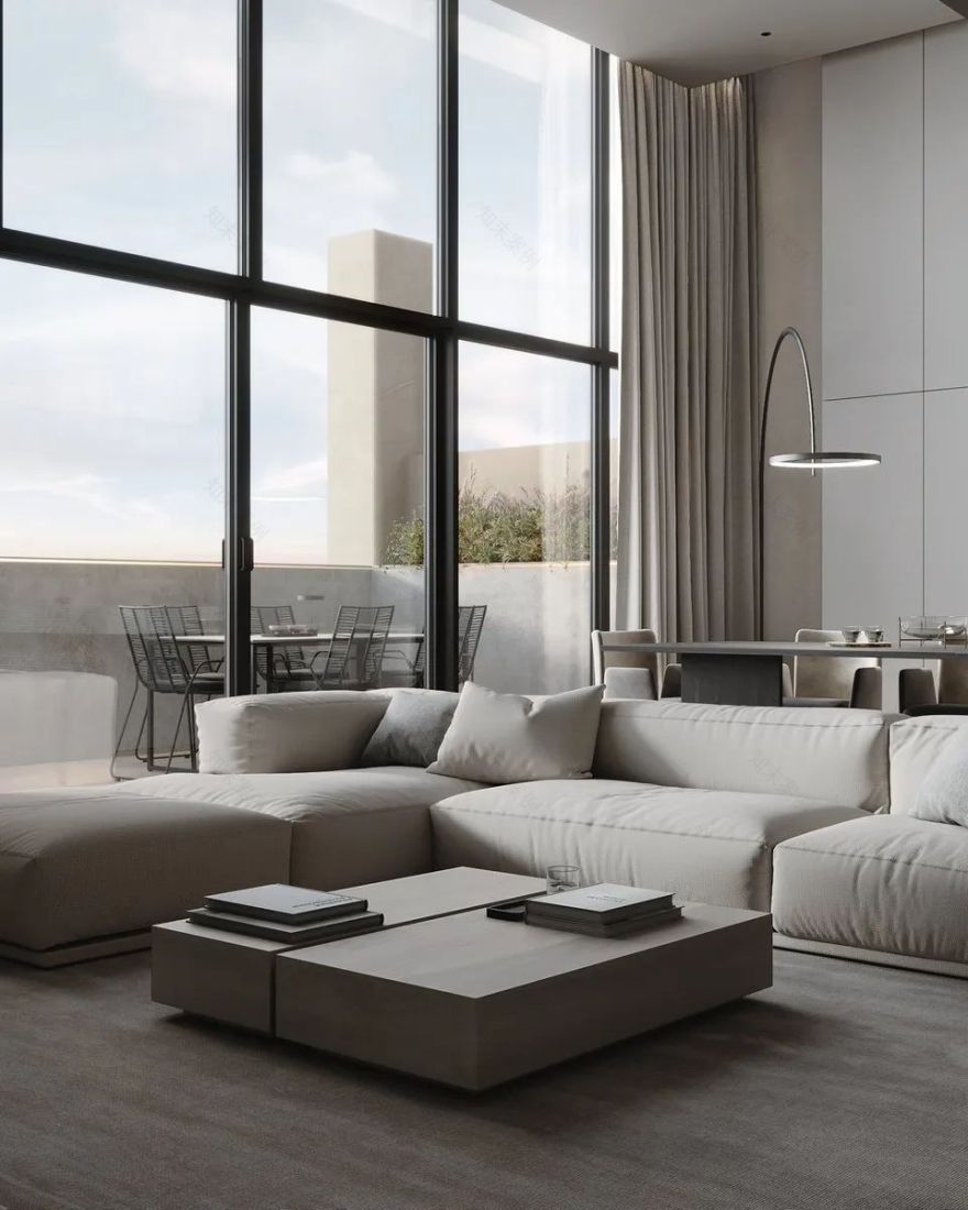 利雅得顶层复式公寓设计丨沙特阿拉伯利雅得丨LeQB Architects-51