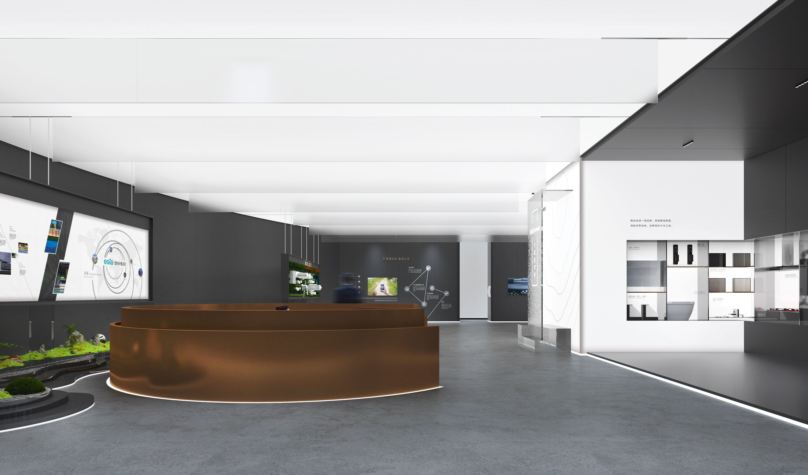 青岛黑卓美学馆空间设计-6