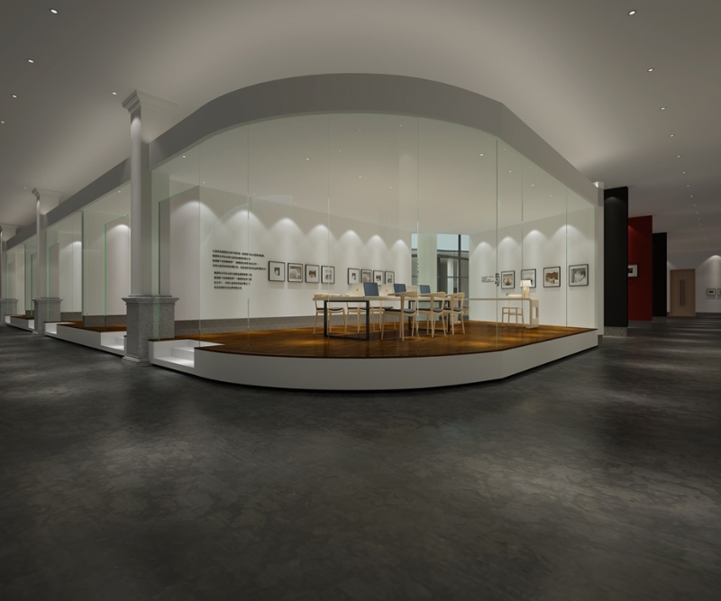 云南昆明原创设计 X茶企简约办公空间-3