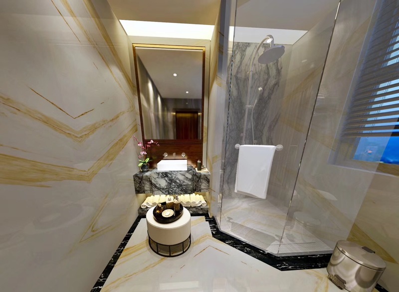 白金系列 | 现代简约风的金丝雅士白设计-47