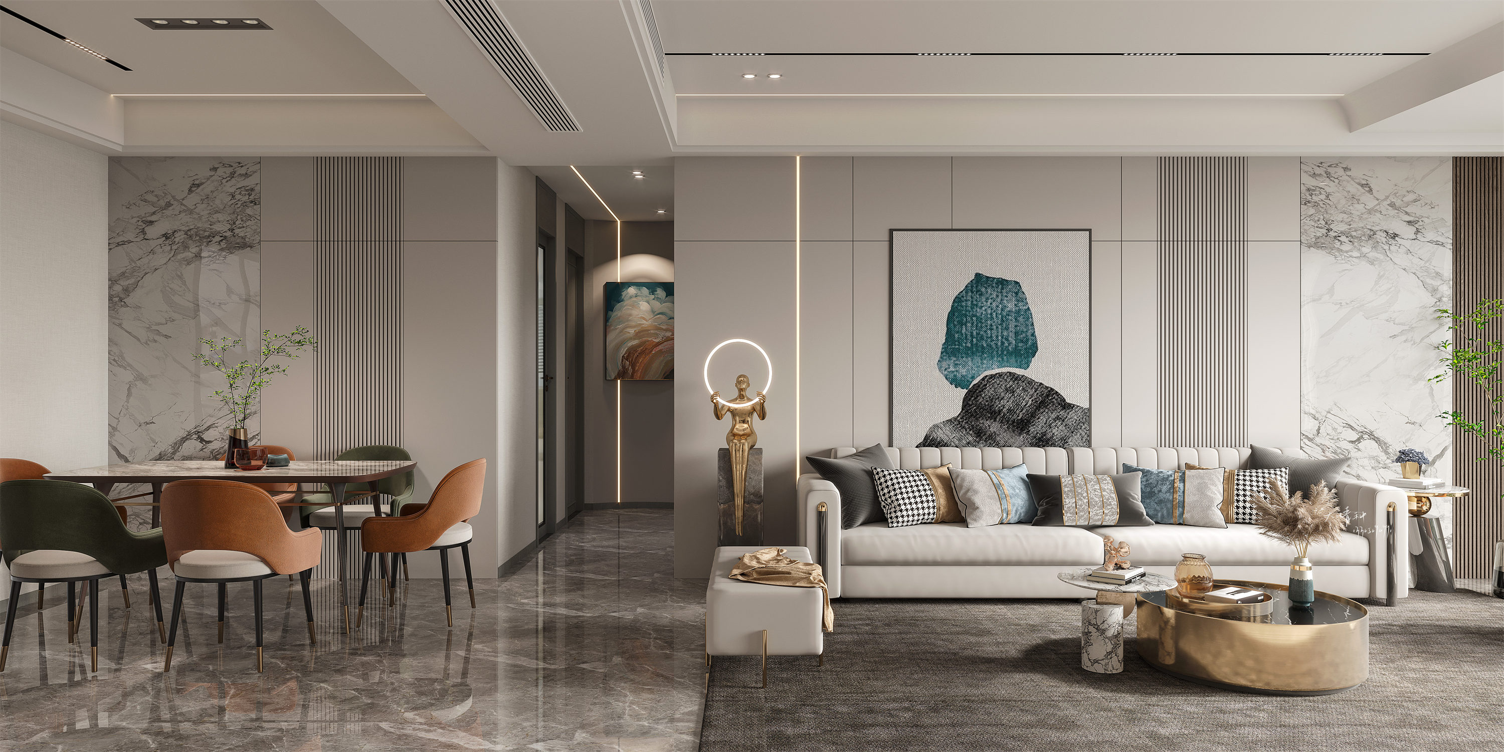 现代小清新家居设计-6