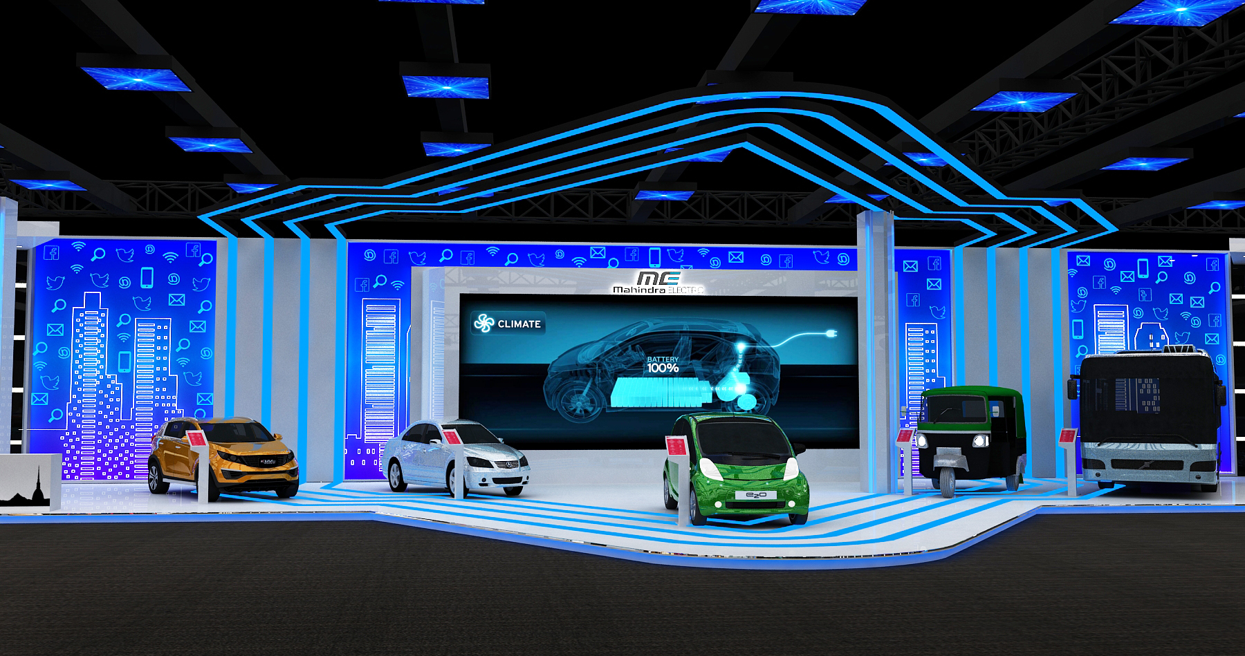 AUTO EXPO - 2018 - MAHINDRA PAVILION-7