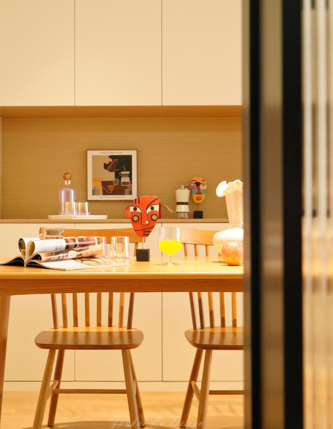 《静·安》· 木色与白色的温婉室内设计-11