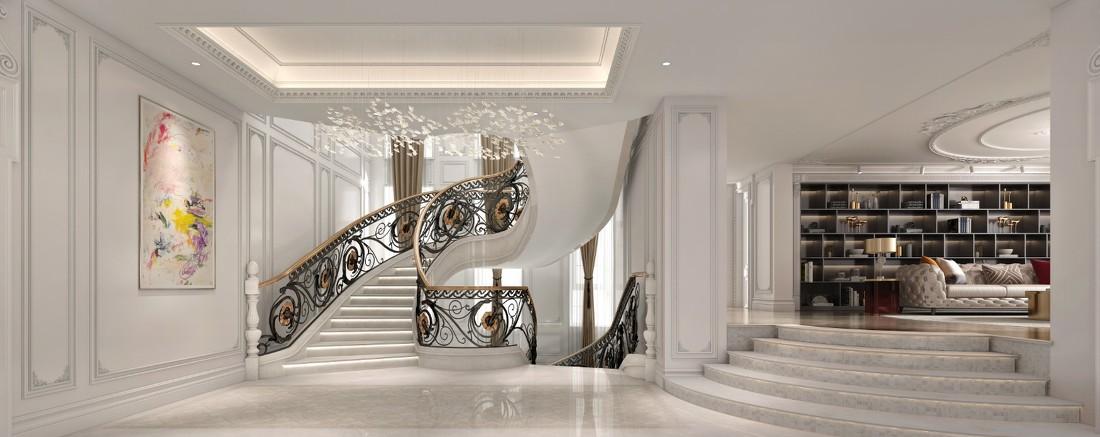 
设计新作 | 520㎡ 独栋美墅 -2