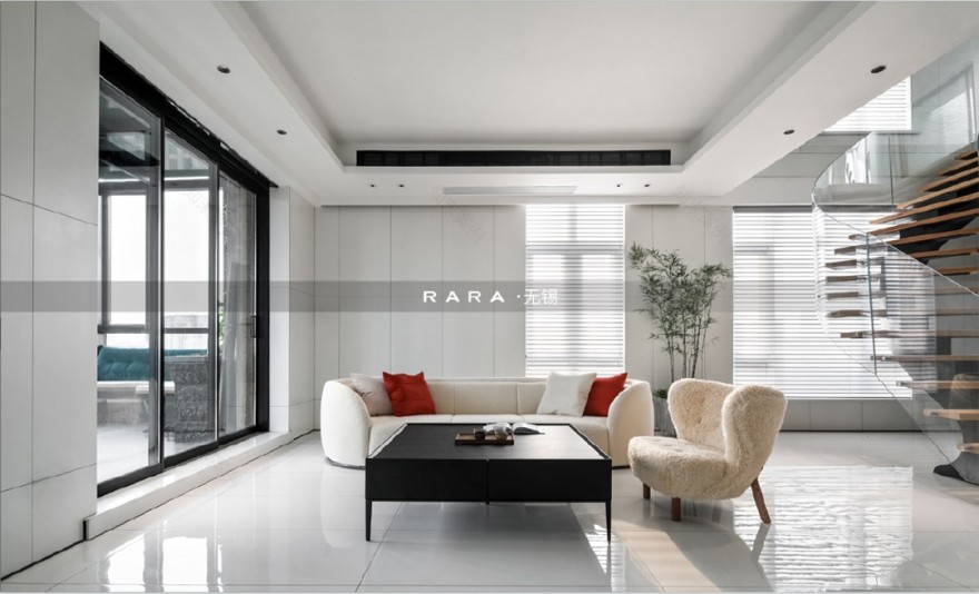 现代江南风 · 无锡玉兰花园顶复设计案例丨中国无锡丨RARA CASA(无锡店)-11