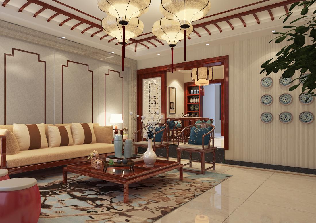 
水墨中国联排别墅543 -1