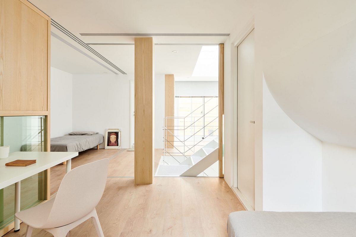 2022德國iF設計獎公布：室內設計項目金質獎—白色曲面建築 共聚之家「JJJ House」 - WEHOUSE-2