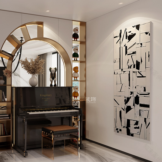 金地香山湖阅风华 · 现代轻奢别墅设计丨汤志华,周海铭-9