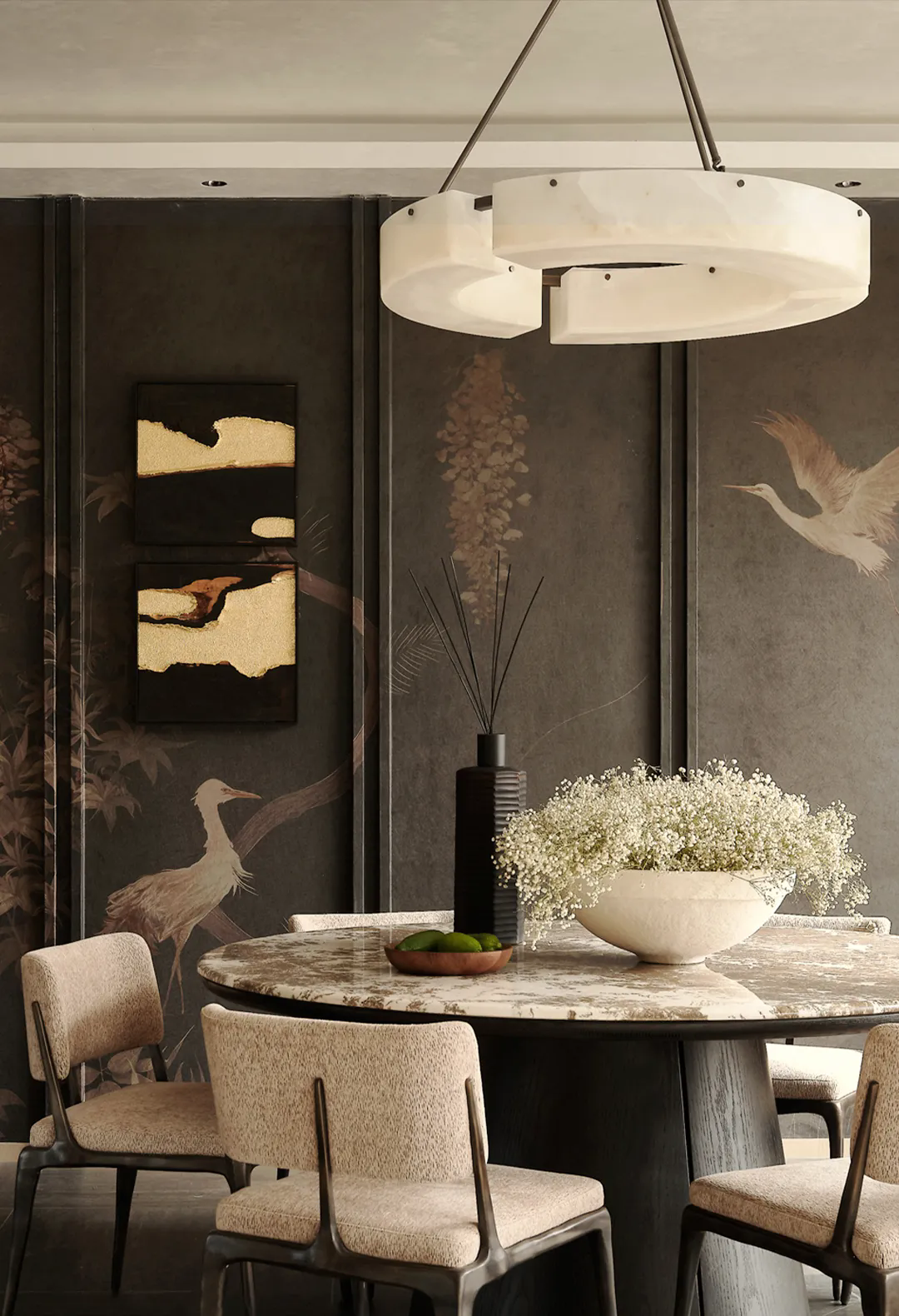 378㎡临湖别墅，这才是东方美学的天花板！-26