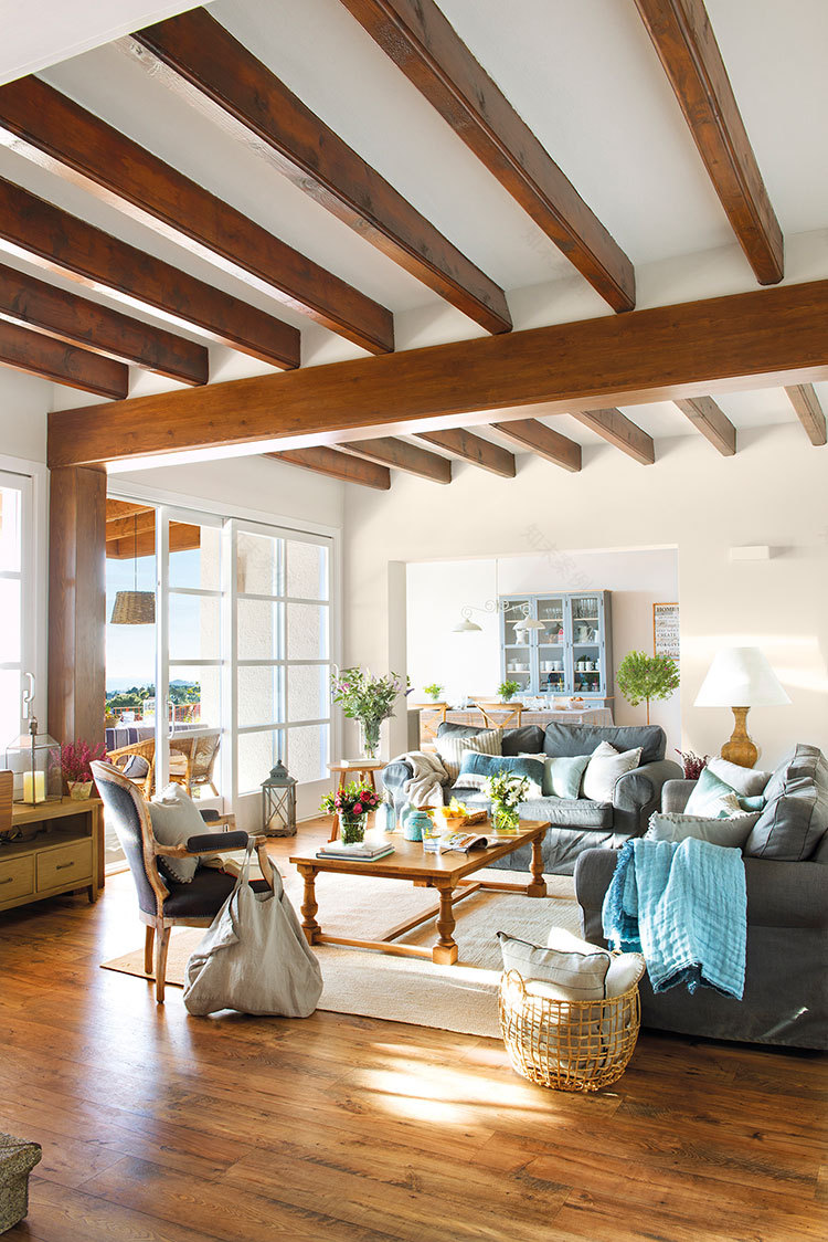 巴塞罗那海风格家居,蓝调地中海风情-4