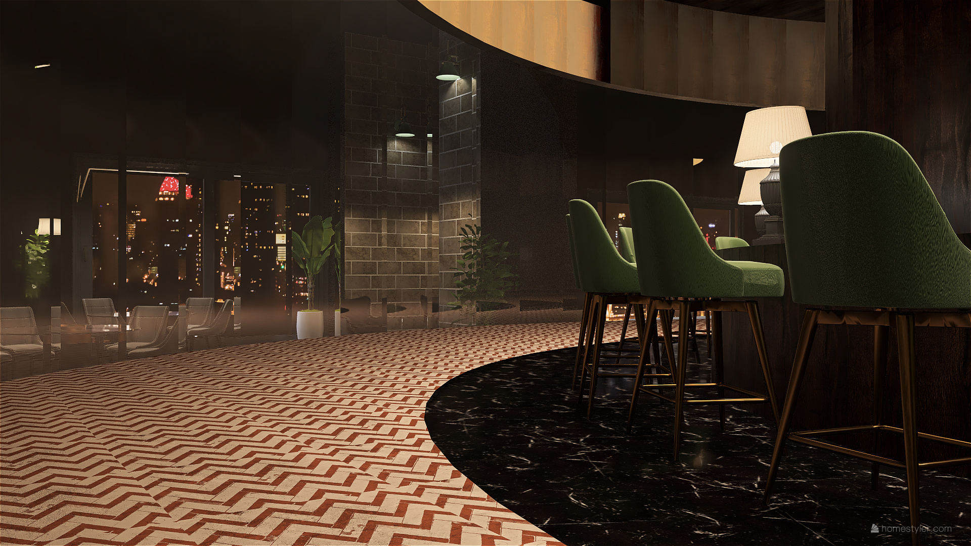 Restaurant Design - 3D concept-2