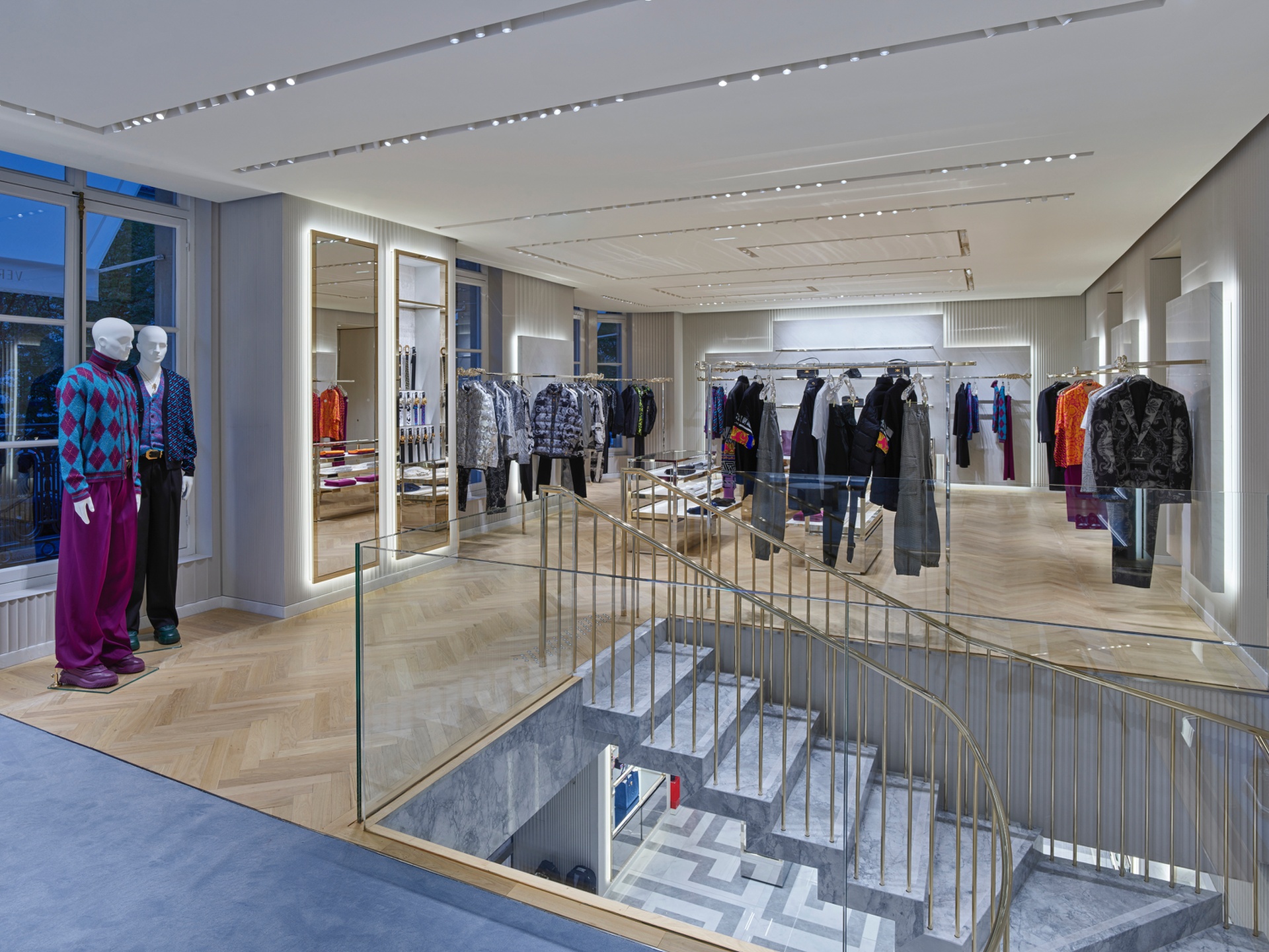 巴黎 Versace 旗舰店翻新丨法国巴黎丨Versace 内部设计团队-4