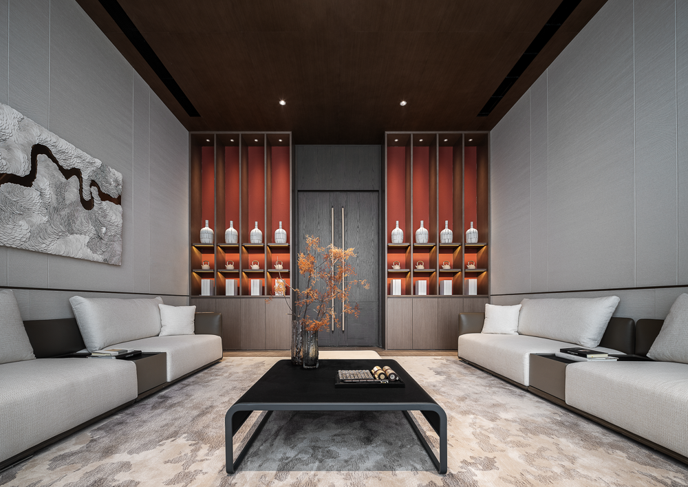 西安湖城印象熙岸销售中心丨中国西安丨重庆米修室内设计有限公司-43