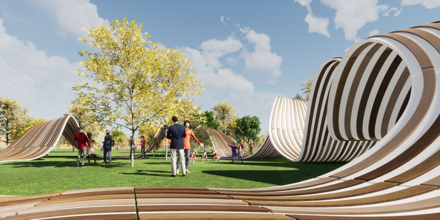 Ribbon Surface Landscape Rhino Grasshopper Tutorial-10