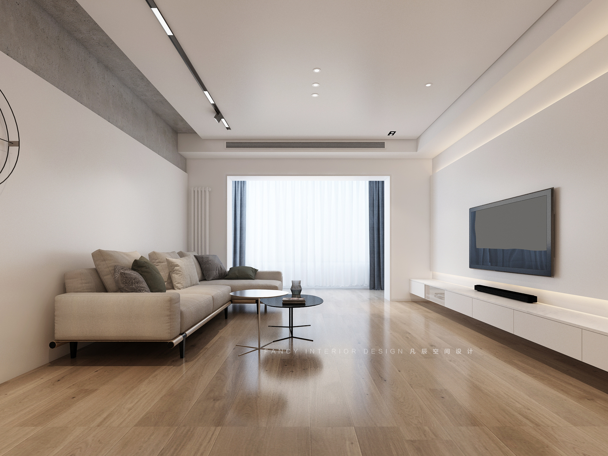 北京东区国际极简浪漫家居设计-8