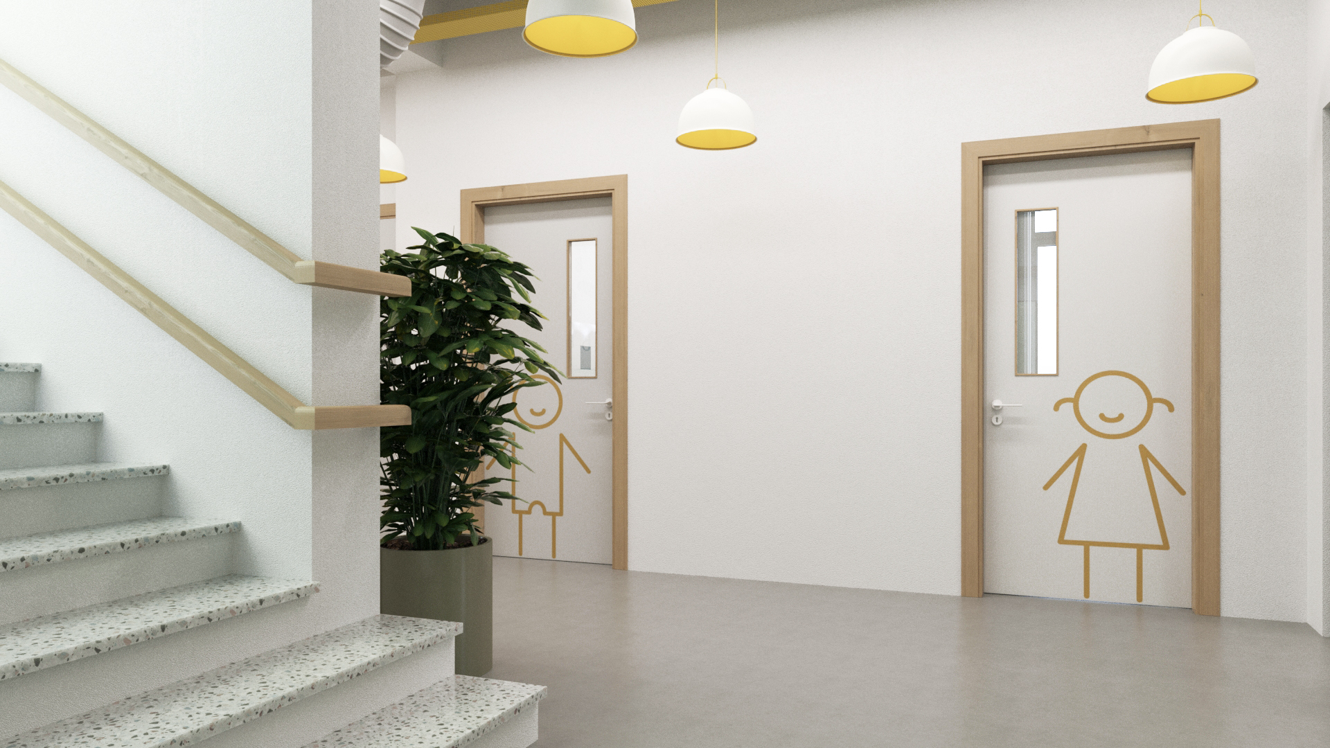 ESKİŞEHİR BİLNET 学校室内概念设计项目-9