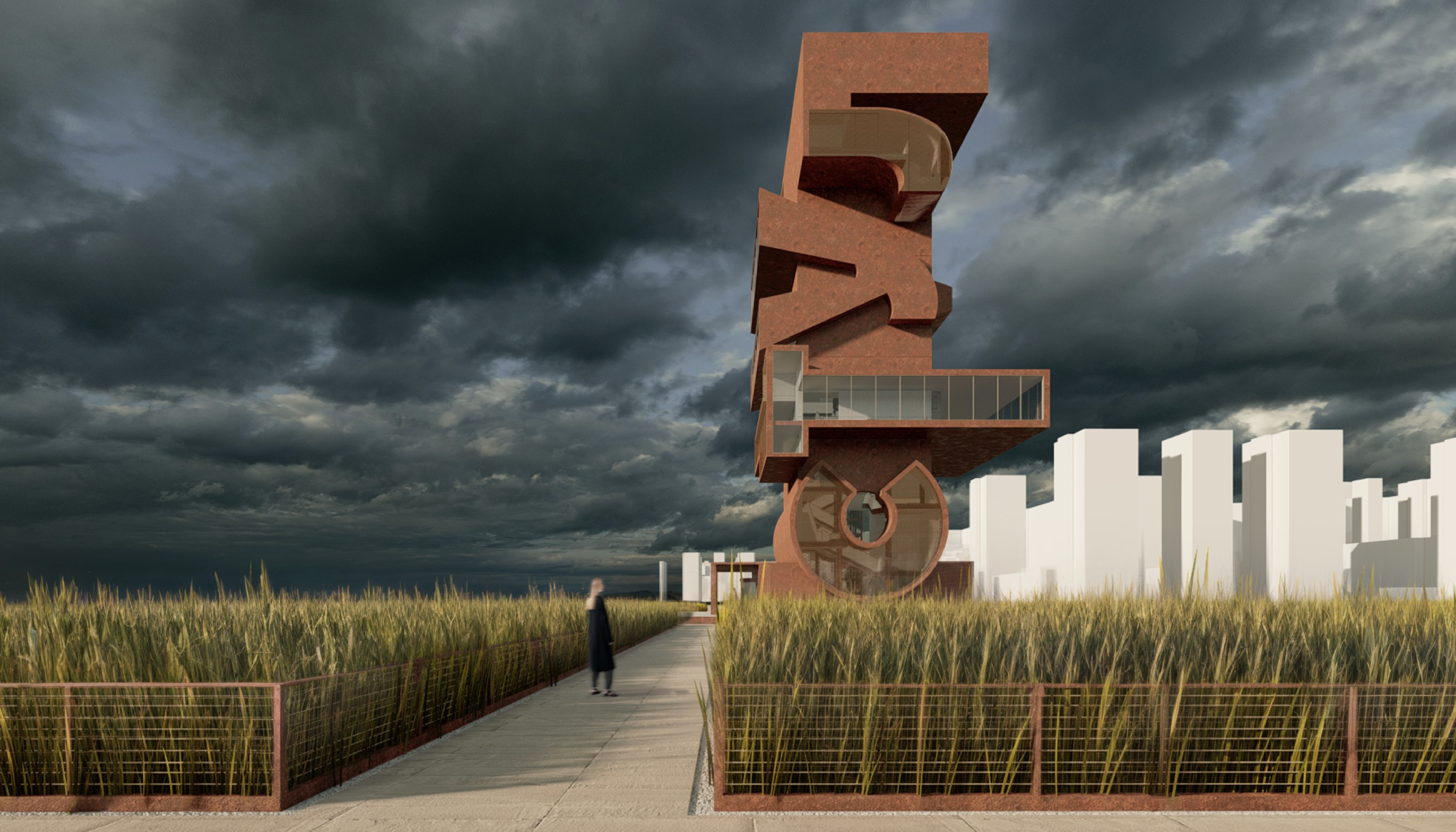 博物馆“СТУЛ,CHAIR”旁公园空间设计项目-9