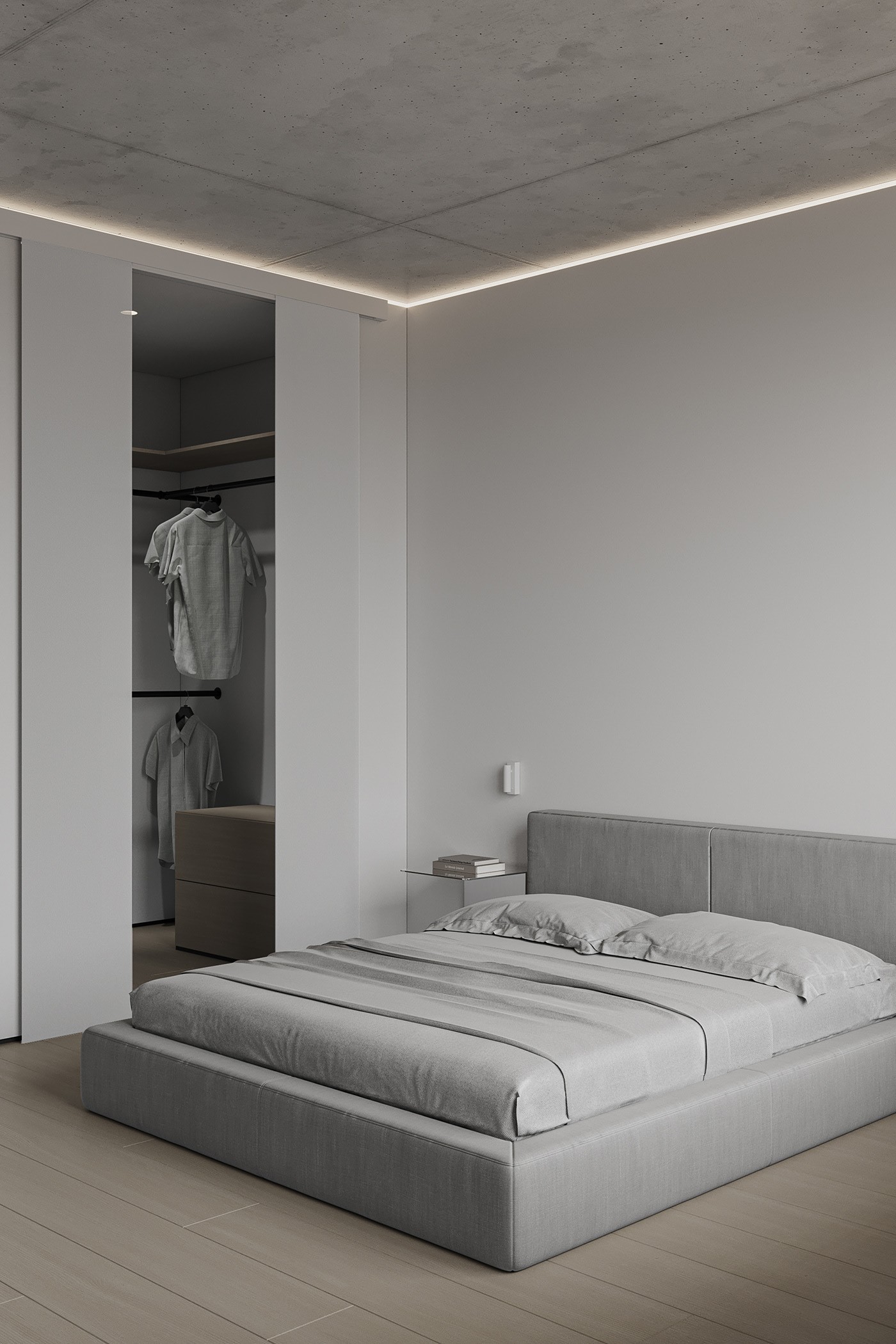 40平 灰色调 简约公寓设计！-8