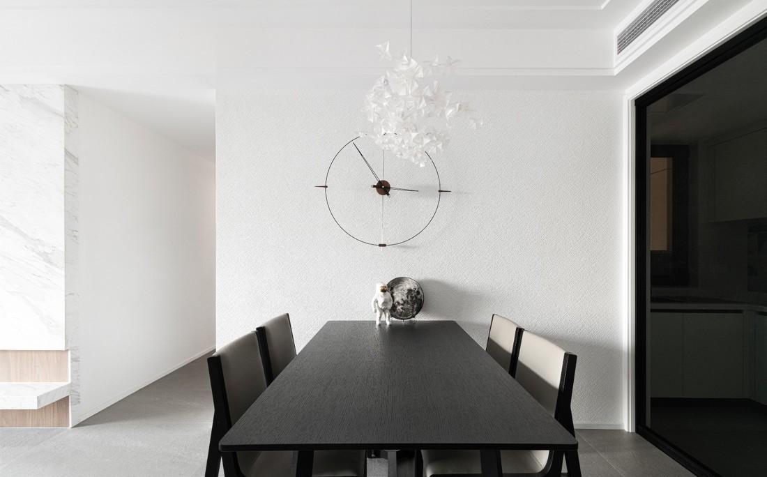 现代简约风家居设计 | 白与绿的纯粹空间-6