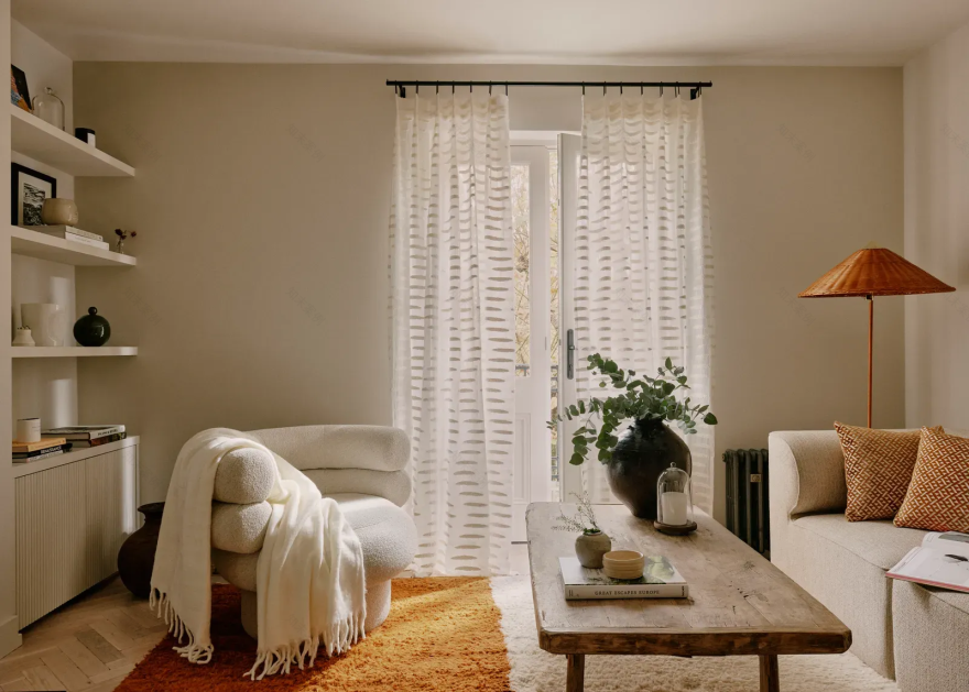 新作 Uncanny/100㎡,这么漂亮的家,没有一丝俗气!-4