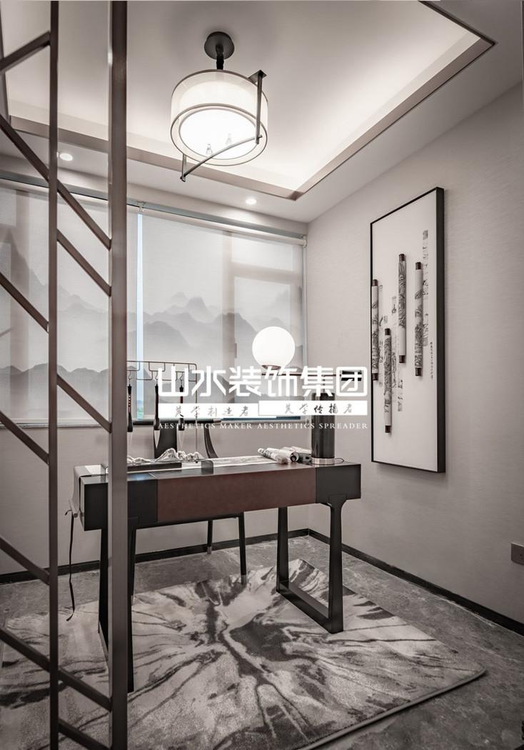 王贵龙丨平层丨
合肥九重锦113平中式 -4