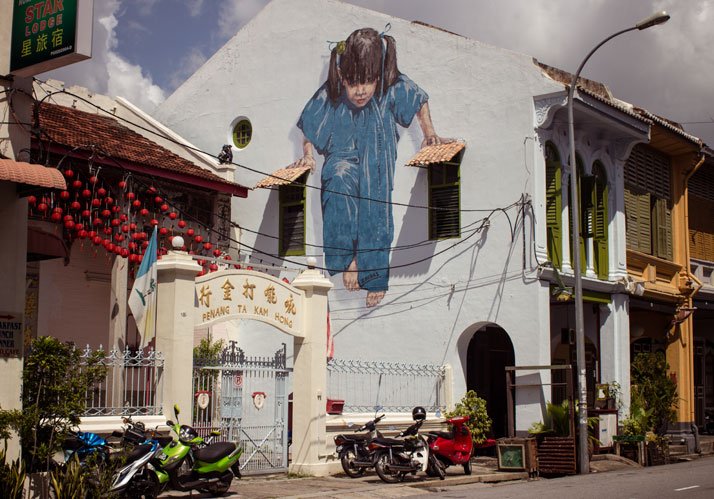 街头艺术大师 Ernest Zacharevic 的奇妙世界-16