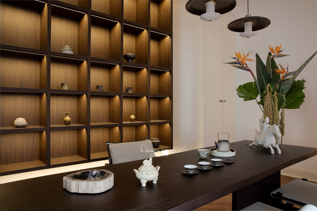 优雅咏唱,复古调的诗意生活丨紫苹果装饰集团-72