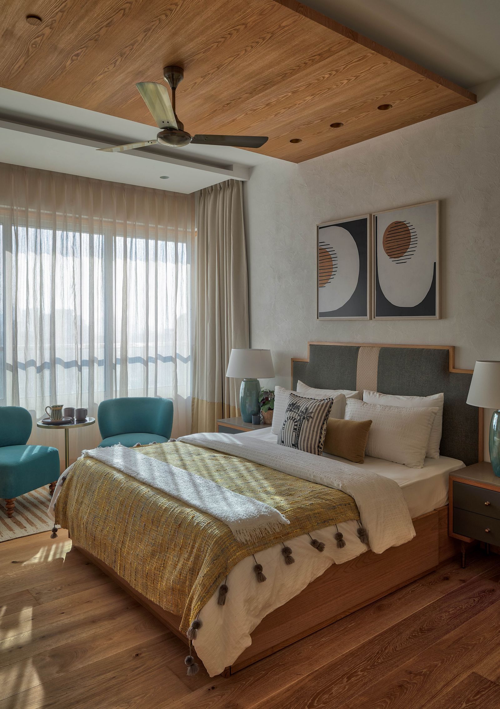 4BHK孟买住宅改豪华出租公寓丨印度丨Casa Novo Design-31