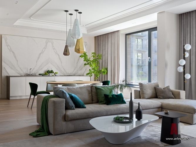 新西伯利亚160平生态家庭公寓室内设计丨俄罗斯新西伯利亚-11