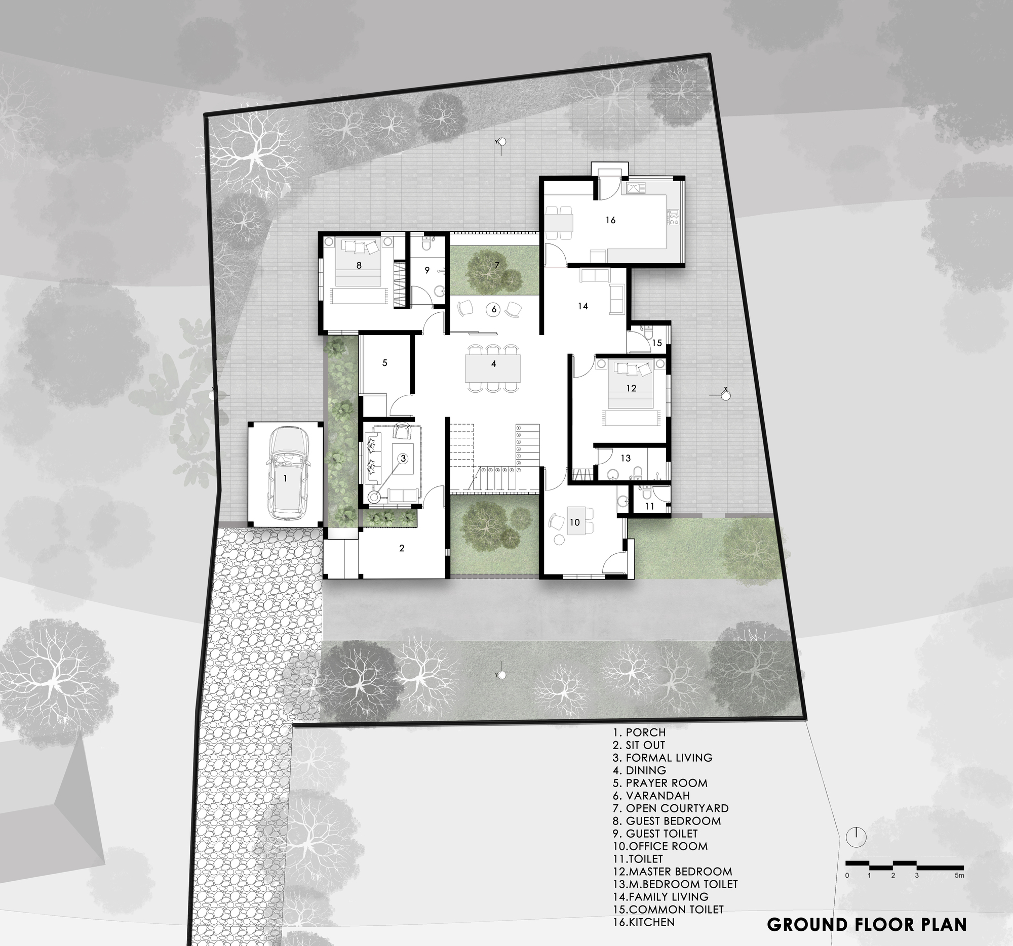 白宫丨印度丨Tropical Architecture Bureau-19