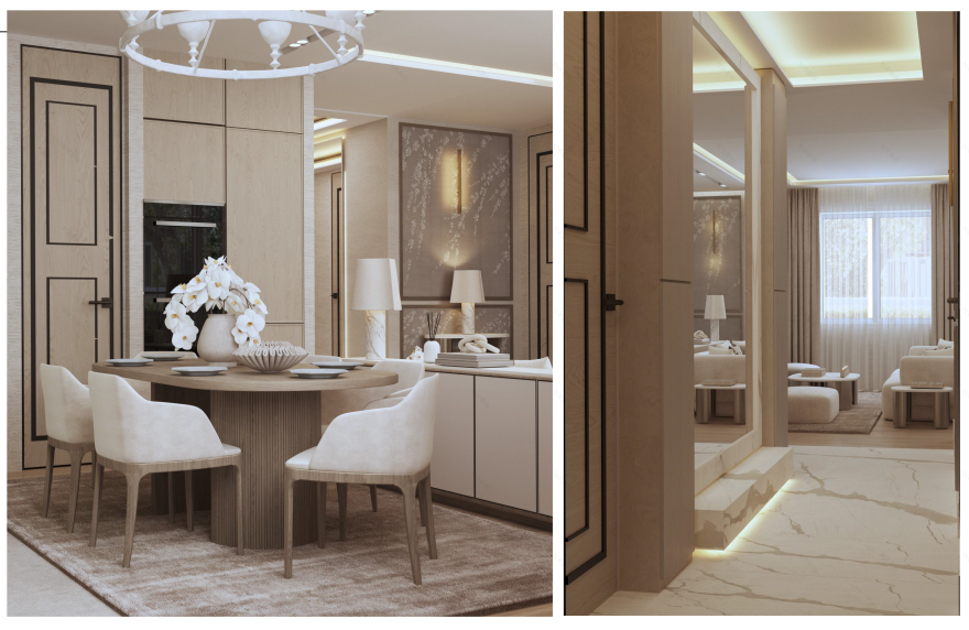 私人公寓室内设计与可视化项目丨Sviatlana Bareika-17