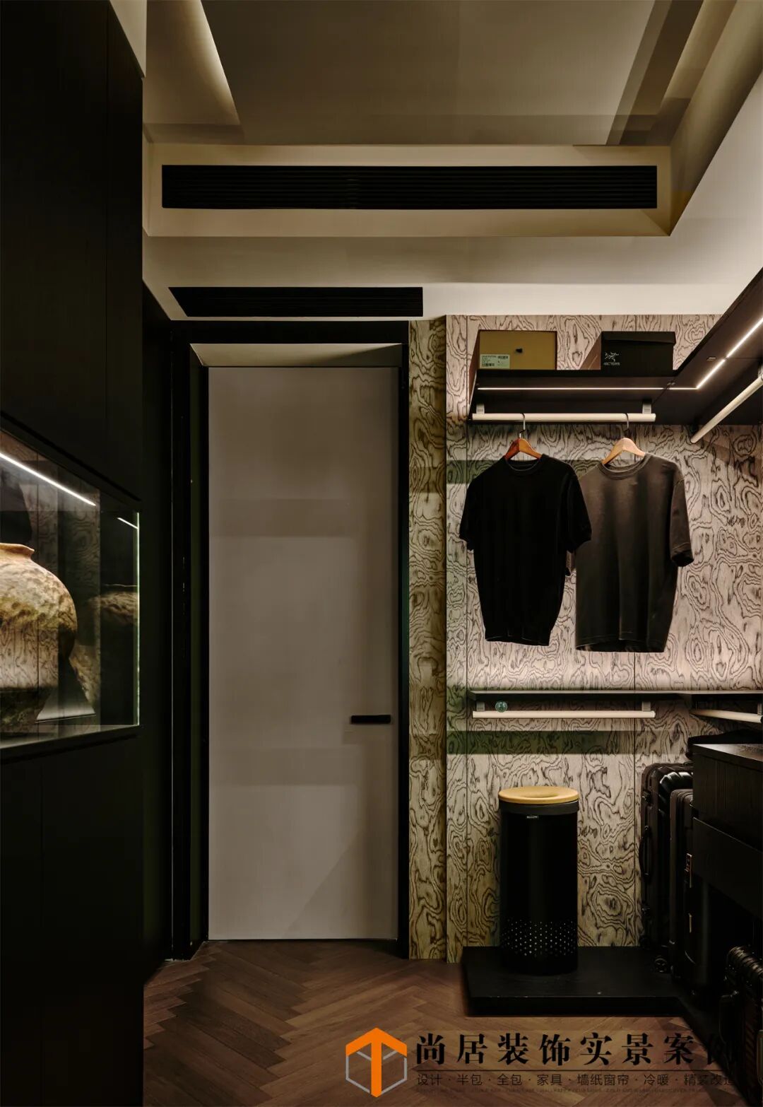 尚居实景案例丨60w打造出的140平暗调空间丨中国南京丨尚居装饰-44