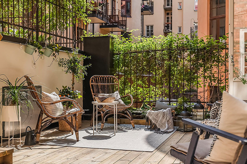 瑞典温馨米色公寓设计-10