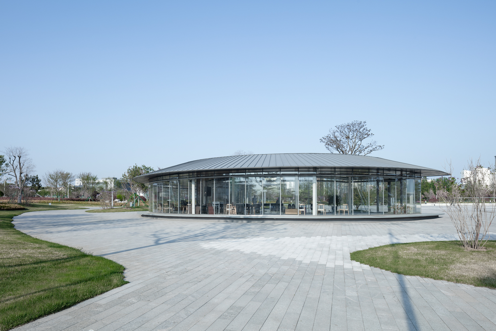 Readers Pavilion at Citizen Cultural Park, Rongcheng / art+zen architects-32