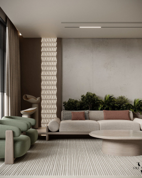 现代地面居住别墅·科威特丨Vill Studio