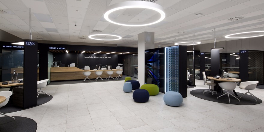 Tatra banka 新分行设计 | 现代、创新、互动-7