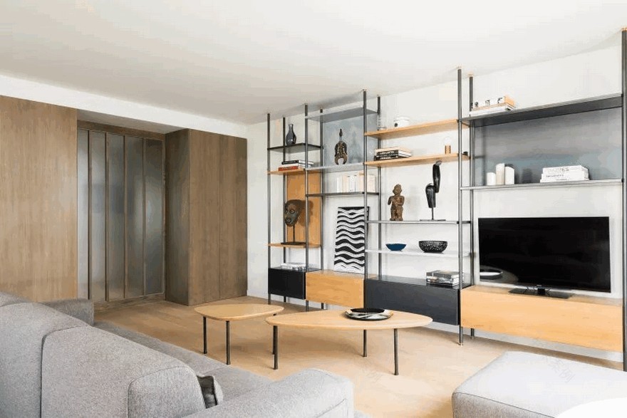 Interior Refurbishment of an Apartment in Neuilly-sur-Seine, Paris-12