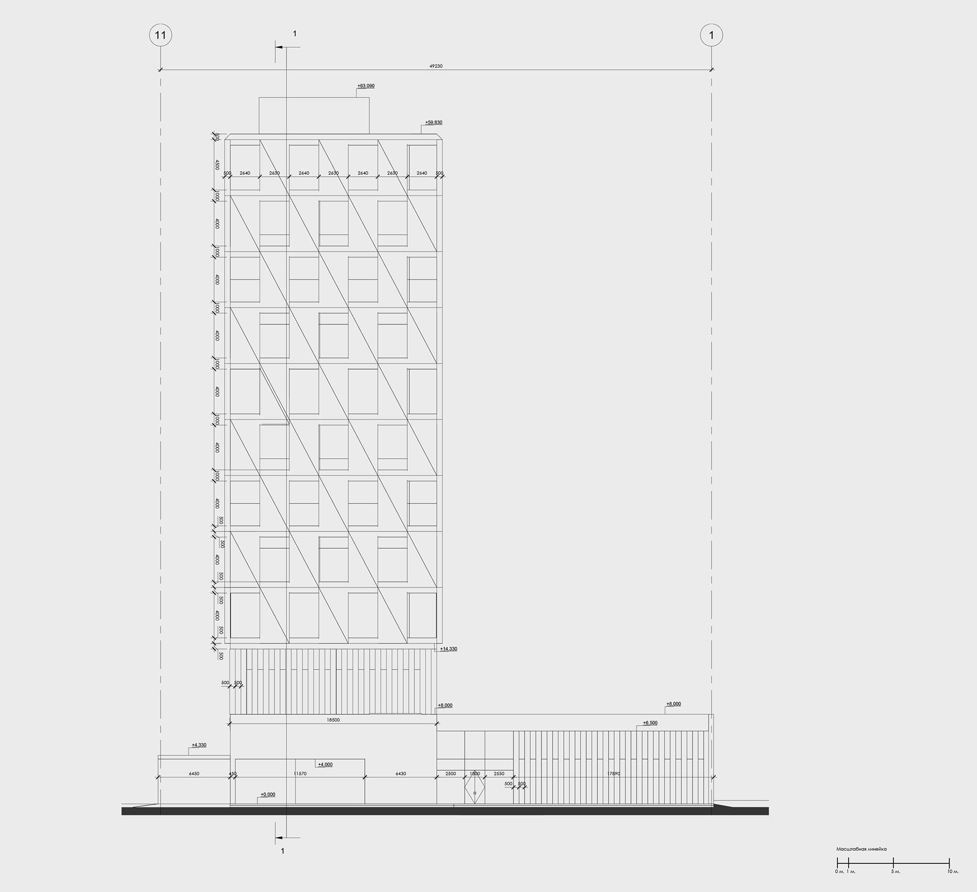 Minsk 混合用途建筑丨白俄罗斯明斯克丨Matthew Oleinikov-9