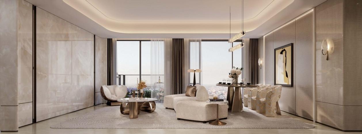 武汉招商天青府100&120&143户型方案丨集艾设计-7