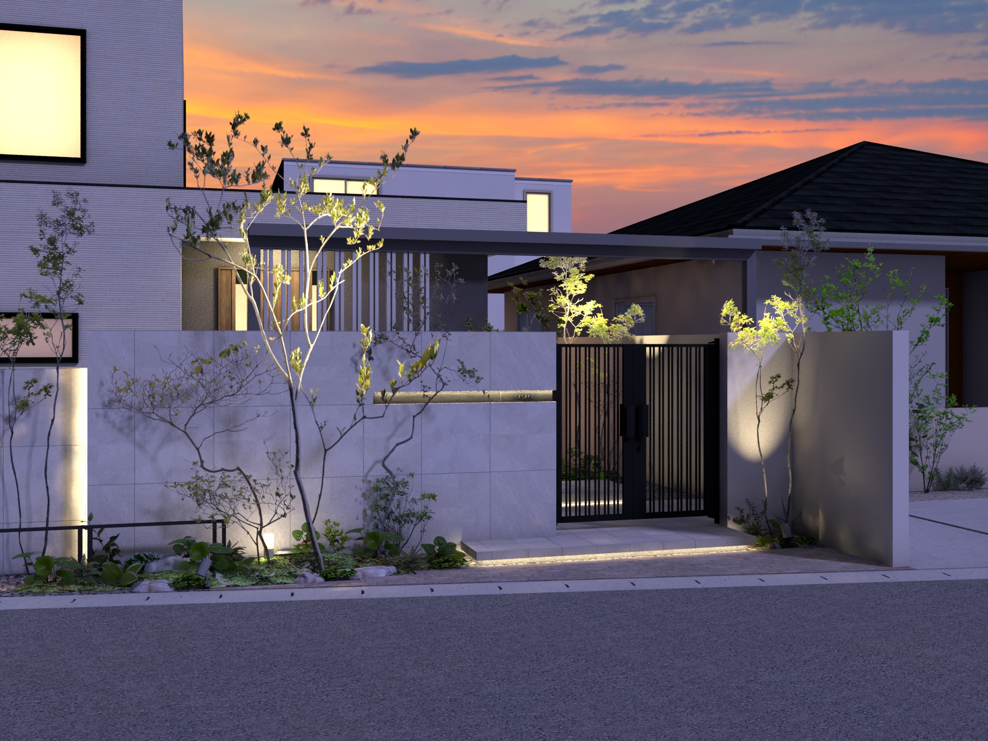 高级感与通透感兼具的封闭式外构设计-6