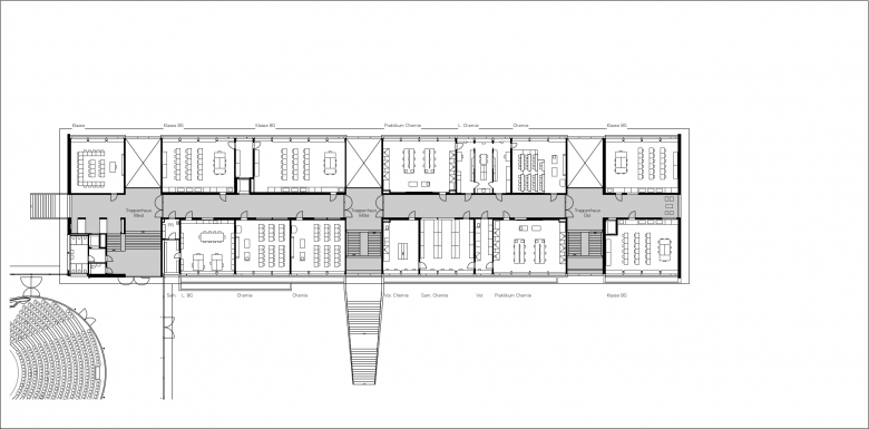 Leuppi & Schafroth Architekten丨Kantonsschule Zürcher Oberland - Grosser Spezialtrakt丨瑞士-42