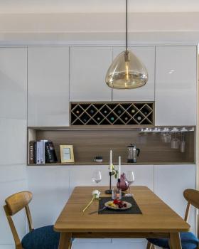 素雅生活空间，隐门大客厅的惊艳设计