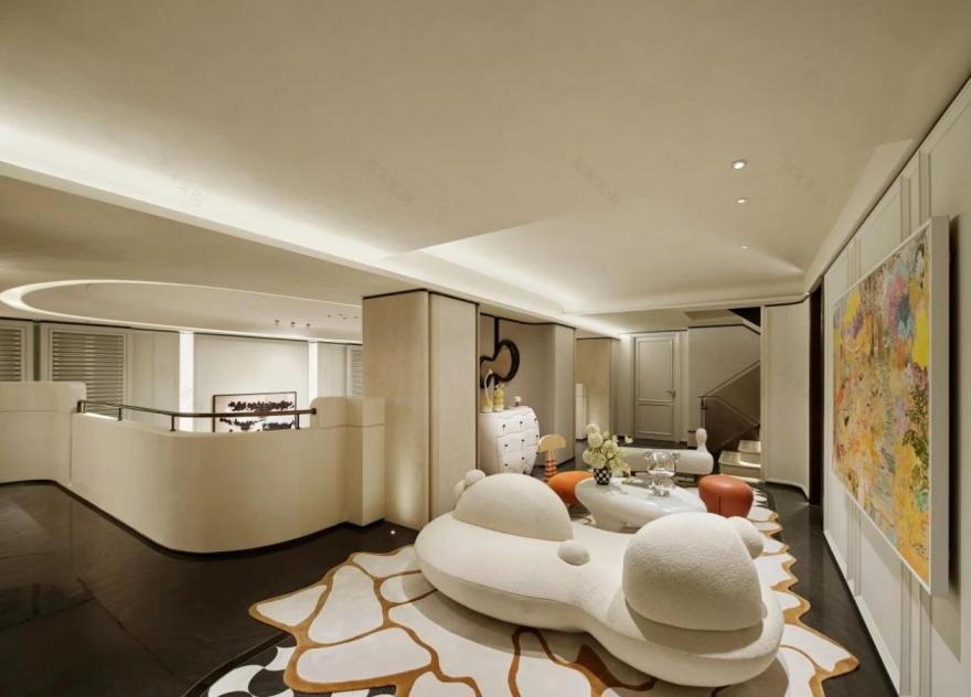 绿城奉化望山澄庐563㎡样板房丨中国宁波丨飞视设计-15