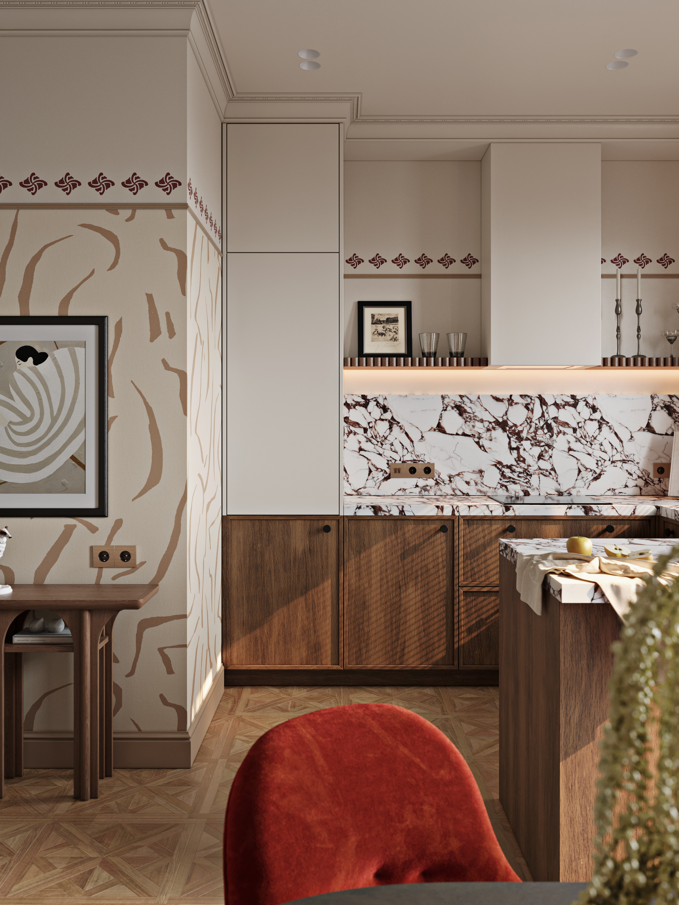 "Фламенко" Квартира в ЖК "Дом ХХII век" г. Москва-3