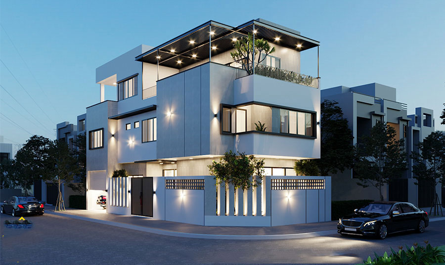 35 + 2  5层别墅设计案例精选-4