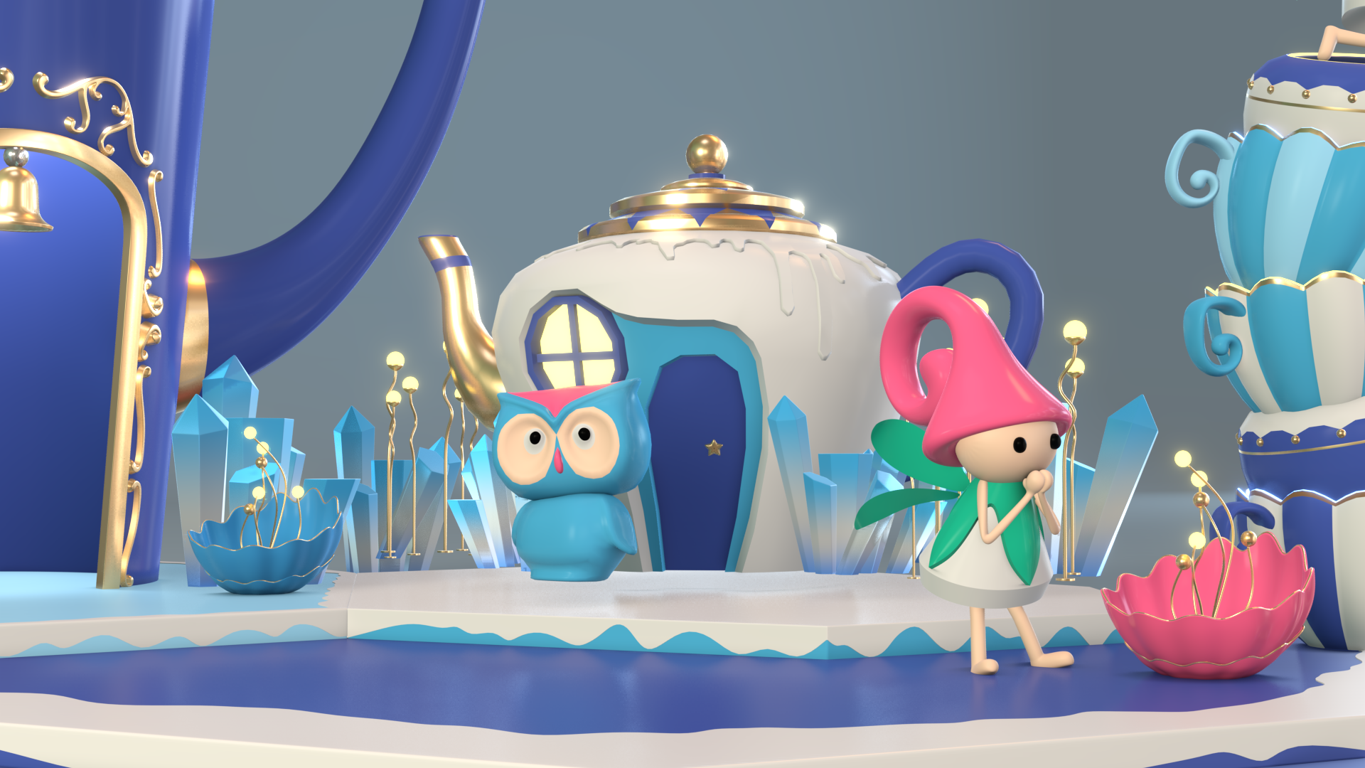 U城天街欢乐季 幻境奇遇记（2019圣诞美陈）-4