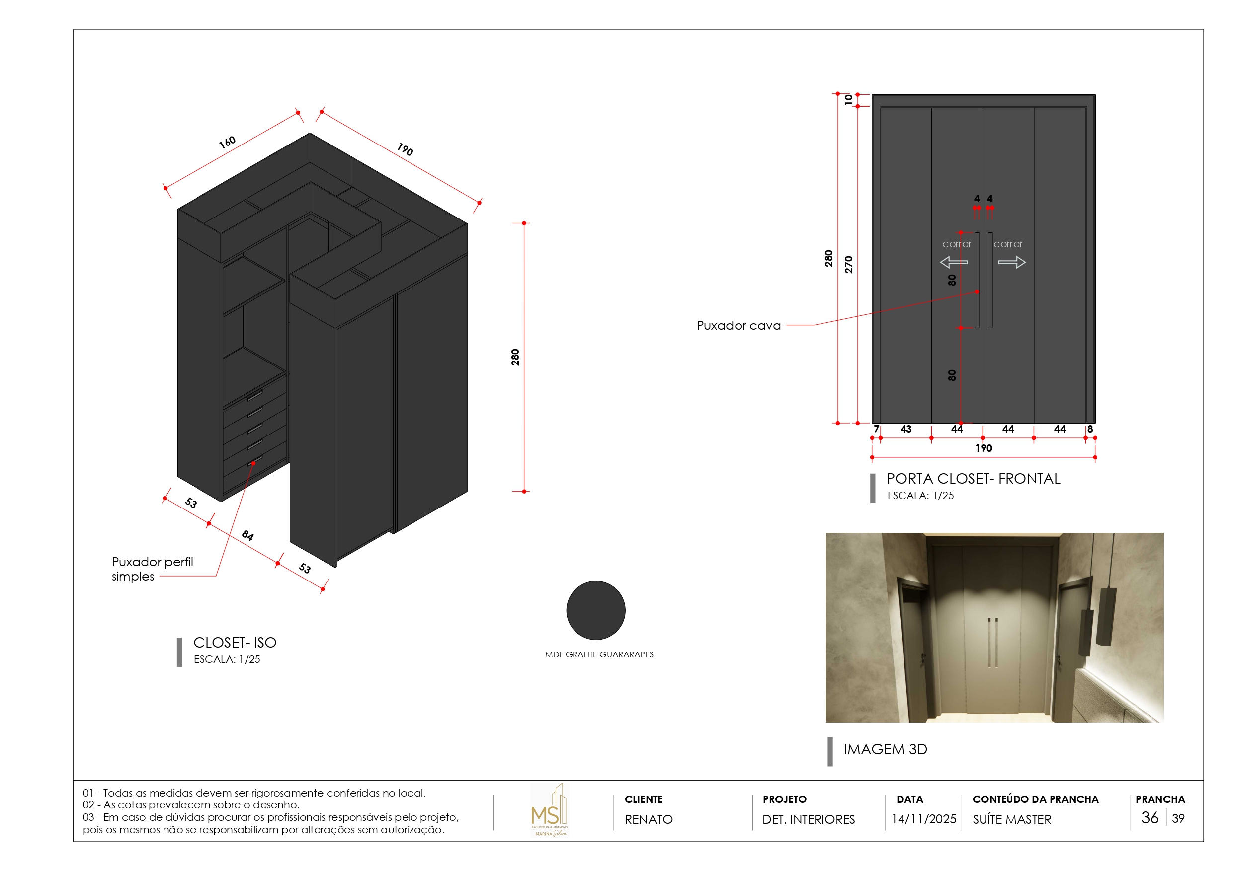 DETALHAMENTO DE INTERIORES CASA R-34