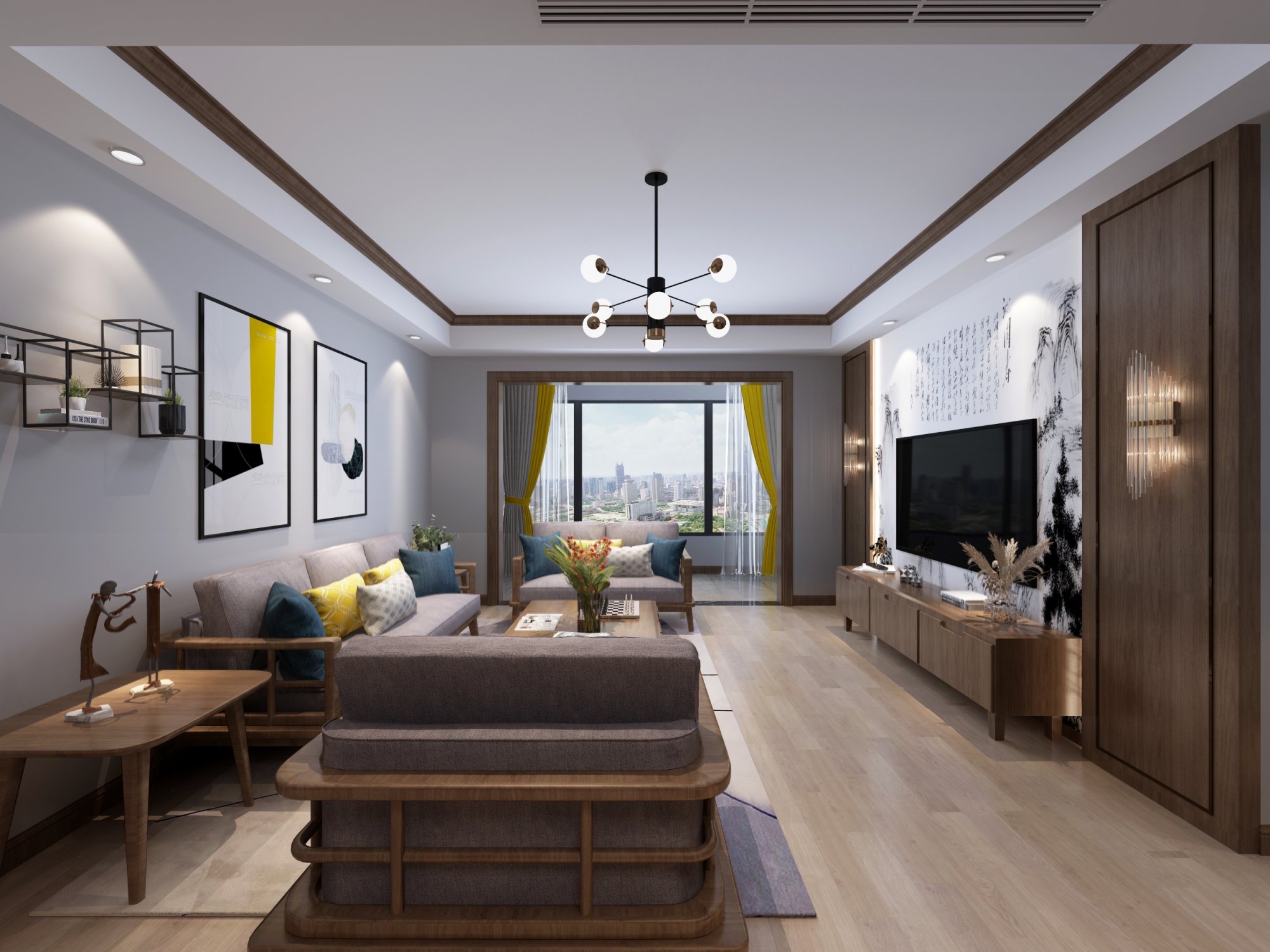 现代简约风格，删繁就简，自然而然！                     -1