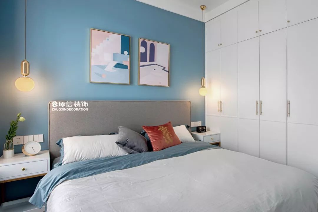 清新北欧混搭，63㎡小户型玩转空间魔法-56