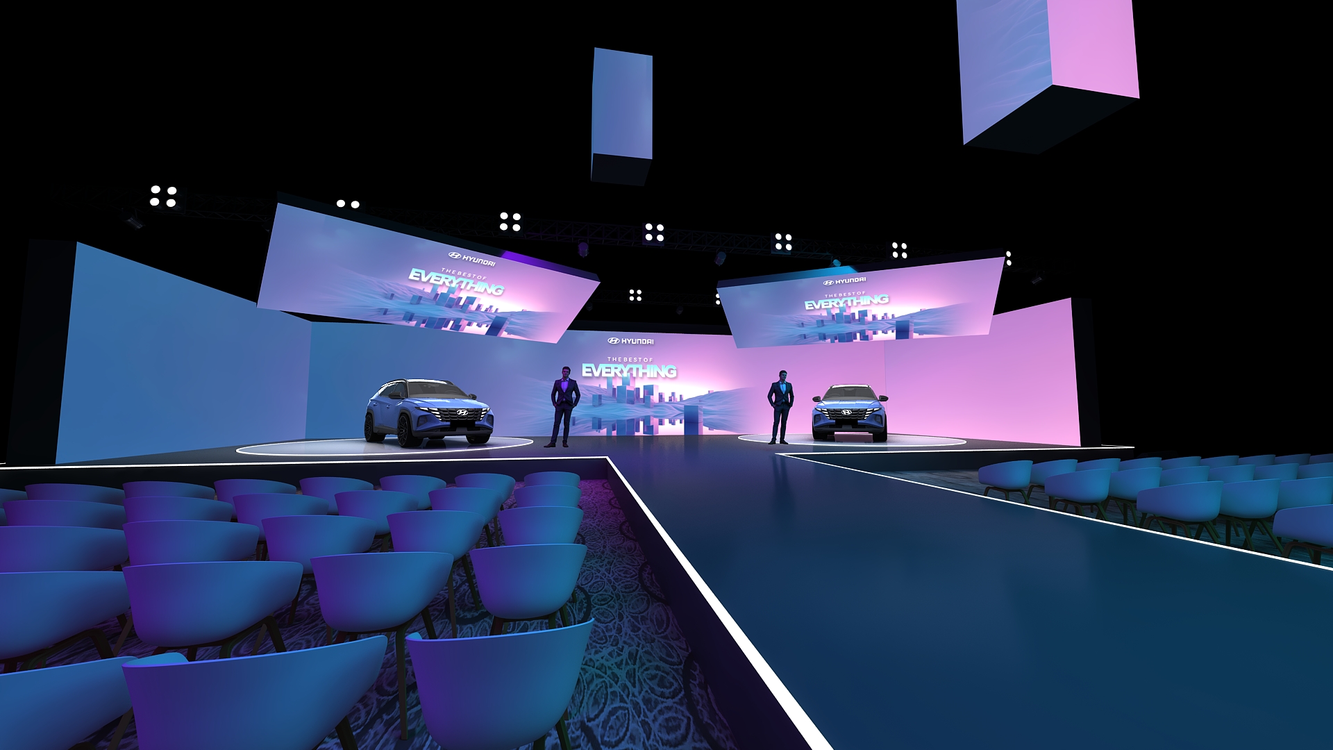 Hyundai Car Launch Stage design-2